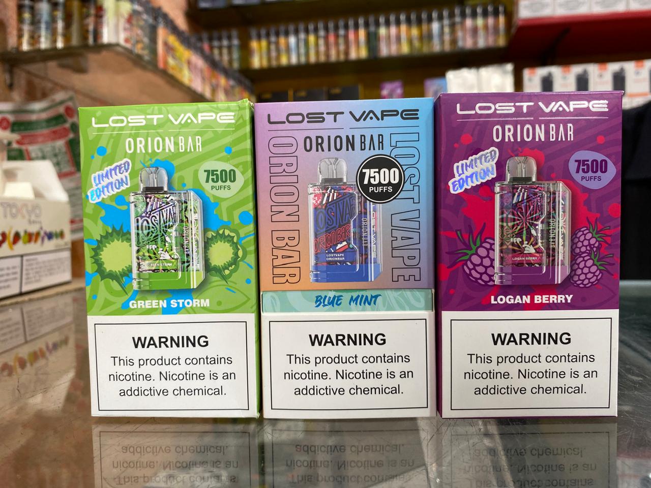 Lost Puff Orion Bar Limited Edition Disposable (7500 Puffs)